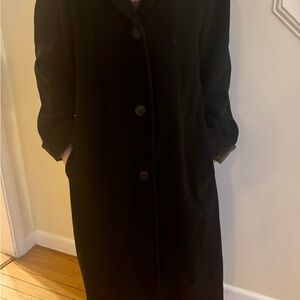 90s Vintage Overbrook Cashmere Coat